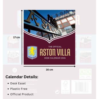 Aston Vila kalendarz 2026