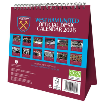 West Ham United kalendarz 2026