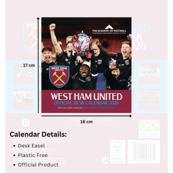 West Ham United kalendarz 2026