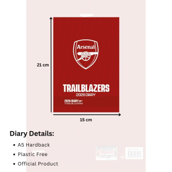 Arsenal notatnik 2026