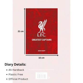 Liverpool notatnik 2026