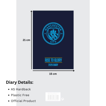Manchester City notatnik 2026