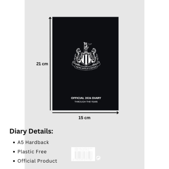Newcastle United notatnik 2026