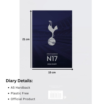 Tottenham notatnik 2026