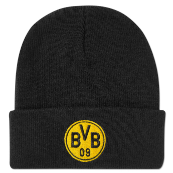 Borusia Dortmund czapka zimowa dziecięca Logo black