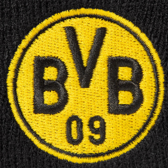 Borusia Dortmund czapka zimowa dziecięca Logo black
