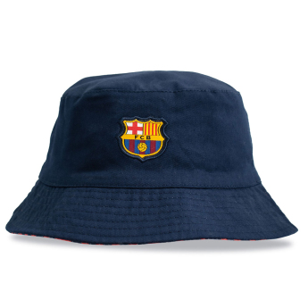 Barcelona kapelusz reversible navy and red