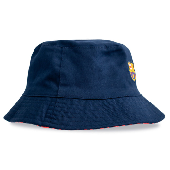 Barcelona kapelusz reversible navy and red