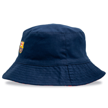 Barcelona kapelusz reversible navy and red