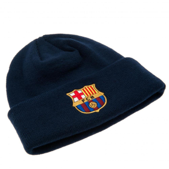 Barcelona czapka zimowa Navy Cuff