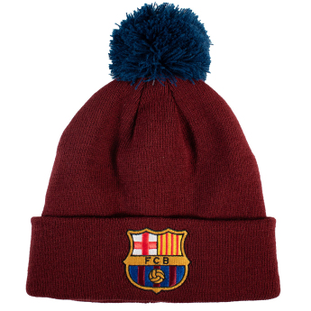 Barcelona czapka zimowa Red Ski