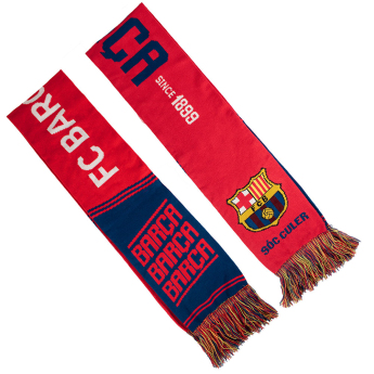 Barcelona szalik zimowy Barca