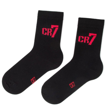 Cristiano Ronaldo skarpetki dziecięce 3pack CR7 black