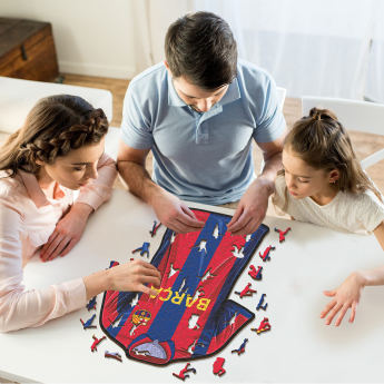 Barcelona puzzle drewniane Jersey 150 pcs