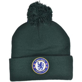 Chelsea czapka zimowa Bobble green