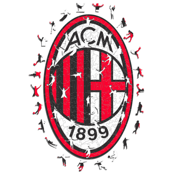 AC Milan puzzle drewniane Crest 500 pcs