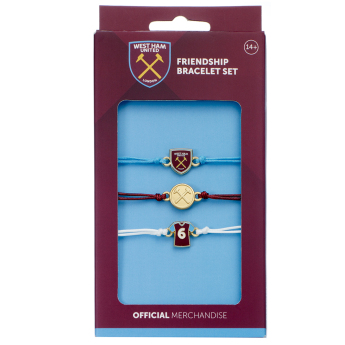 West Ham United zestaw 3 opasek Friendship