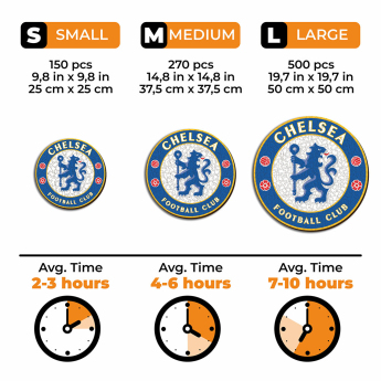 Chelsea puzzle drewniane Crest 270 pcs