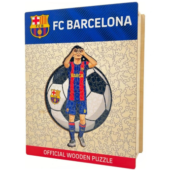 Barcelona puzzle drewniane Pedri 500 pcs