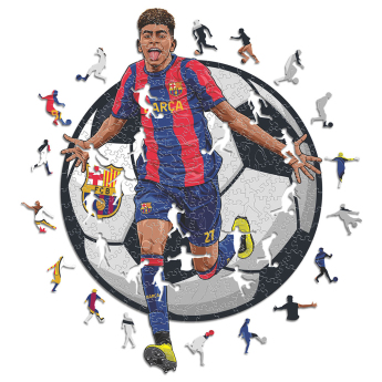 Barcelona puzzle drewniane Yamal 500 pcs