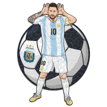 Reprezentacja piłki nożnej puzzle drewniane ARGENTINA Messi 500 pcs