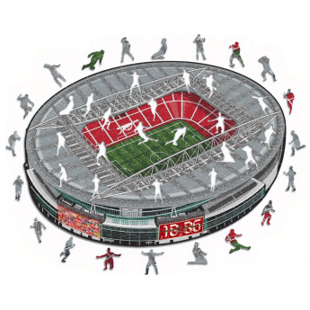 Arsenal puzzle drewniane Emirates Stadium 270 pcs