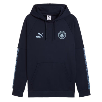 Manchester City męska bluza z kapturem King navy