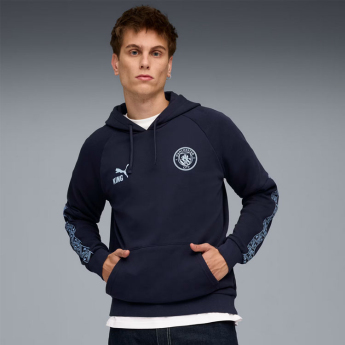 Manchester City męska bluza z kapturem King navy
