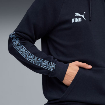 Manchester City męska bluza z kapturem King navy