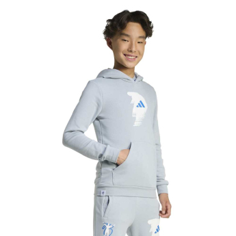 Jude Bellingham dziecięca bluza z kapturem Light grey