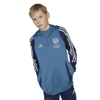 Arsenal dziecięca bluza z kapturem Track blue