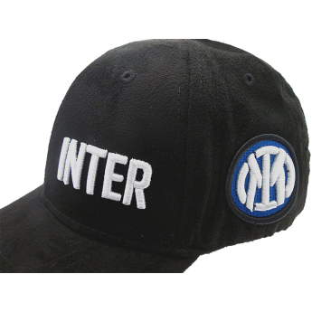 Inter Milan czapka baseballówka text black