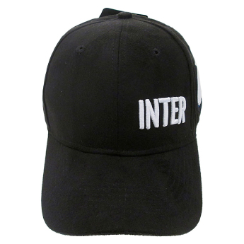 Inter Milan czapka baseballówka text black