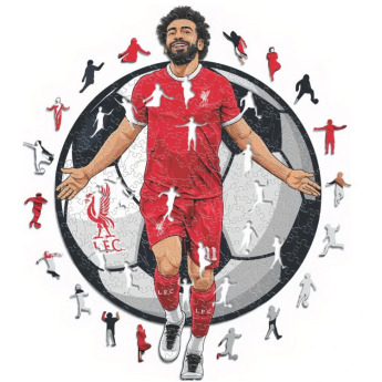 Liverpool puzzle drewniane Mo Salah 150 pcs