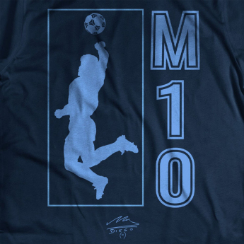 Reprezentacja piłki nożnej koszulka męska Argentina Diego Maradona Siluete navy