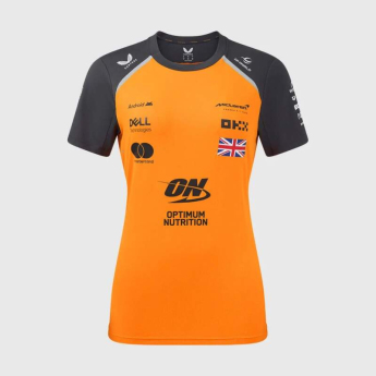 McLaren Honda koszulka damska Lando Norris official Teamline Replica orange F1 Team 2025