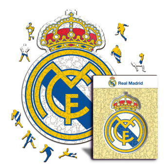 Real Madryt puzzle drewniane Crest 500 pcs