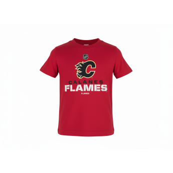 Calgary Flames koszulka dziecięca NHL Clean Cut red