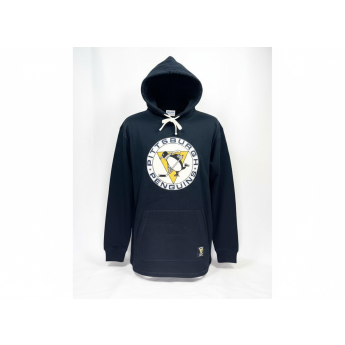 Pittsburgh Penguins męska bluza z kapturem Thermal Lightweight Hoodie Vintage Logo