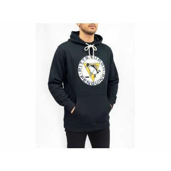 Pittsburgh Penguins męska bluza z kapturem Thermal Lightweight Hoodie Vintage Logo