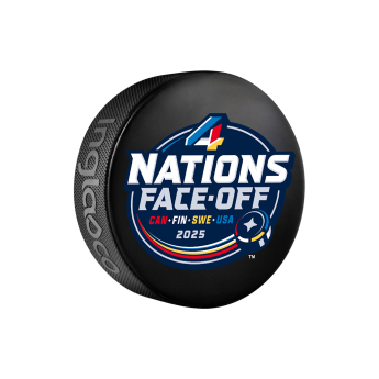 Reprezentacje hokejowe krążek 4 Nations Face-Off All Nations Souvenir Collectors