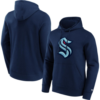 Seattle Kraken męska bluza z kapturem Primary Logo Graphic navy