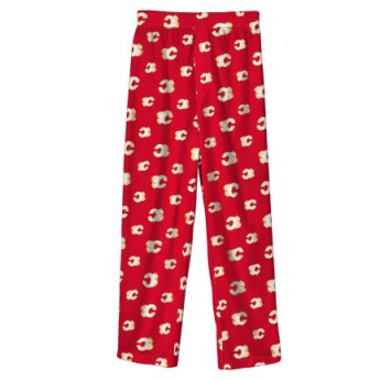 Calgary Flames dziecięce spodnie od piżamy Colored Printed Pant