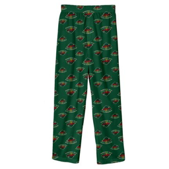 Minnesota Wild dziecięce spodnie od piżamy Colored Printed Pant