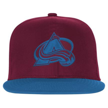 Colorado Avalanche dziecięca czapka flat Essentials Flatbrim Snapback