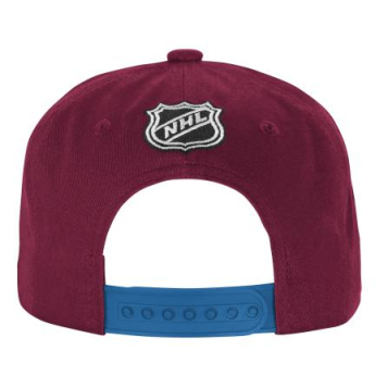 Colorado Avalanche dziecięca czapka flat Essentials Flatbrim Snapback