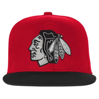 Chicago Blackhawks dziecięca czapka flat Essentials Flatbrim Snapback