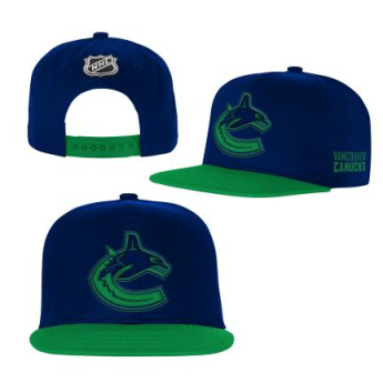 Vancouver Canucks dziecięca czapka flat Essentials Flatbrim Snapback
