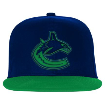 Vancouver Canucks dziecięca czapka flat Essentials Flatbrim Snapback