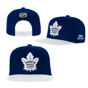 Toronto Maple Leafs dziecięca czapka flat Essentials Flatbrim Snapback